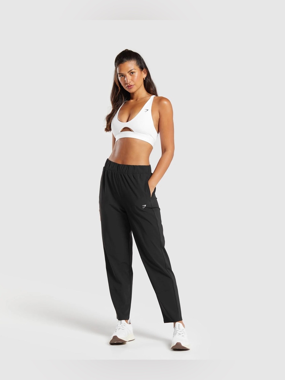 Gymshark Black Athletic Performance Sweatpants Quick Dry Small Athleisure